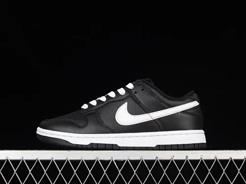 All categories Nk SB Dunk series Nk SB Dunk Low low-top sneakers J version Nk Dunk Low Retro pure black and white SB low-top sports and leisure sneakers DJ6188-002